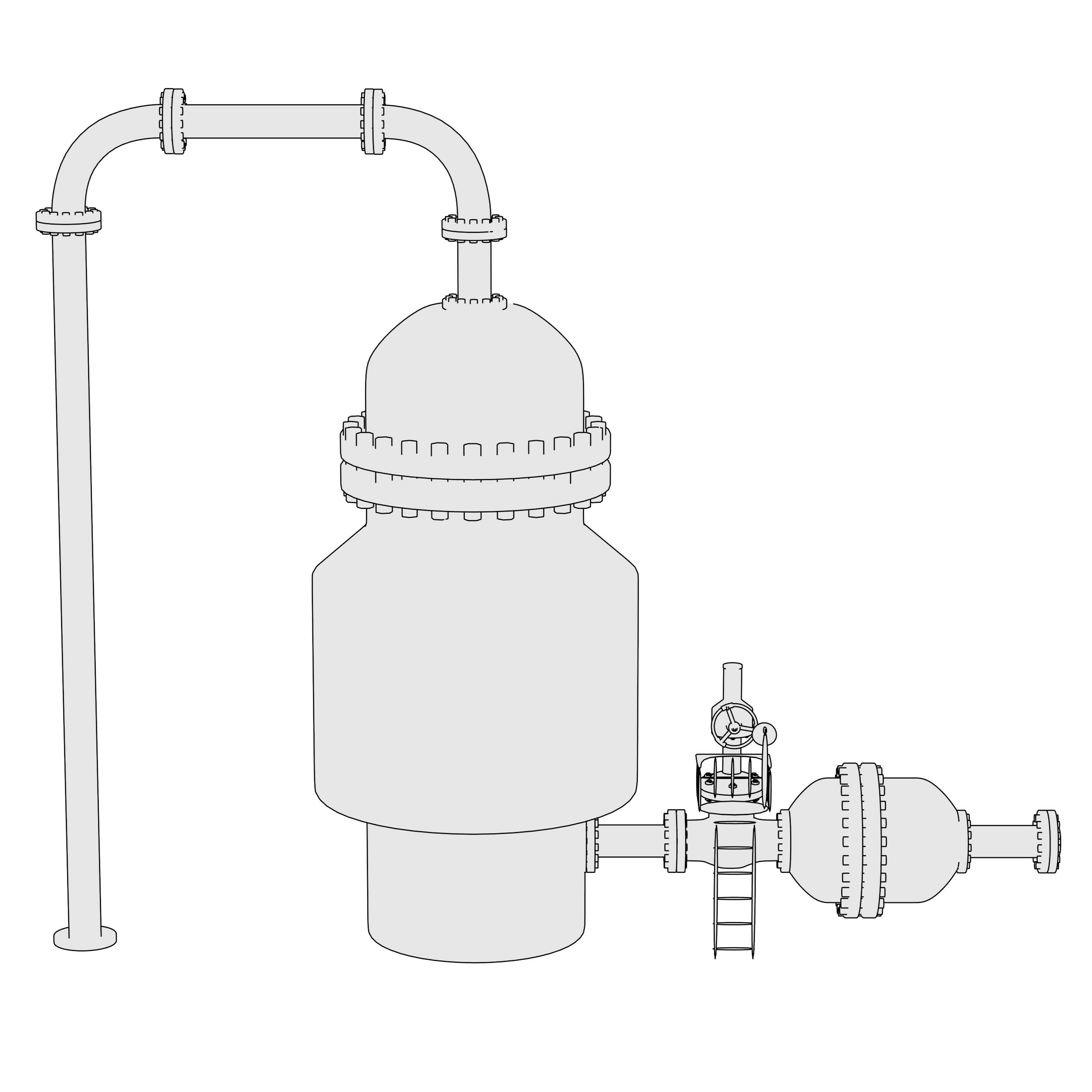 真空蒸馏系统的插图