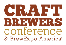 Detail of Craft Brewers Conference logo.
