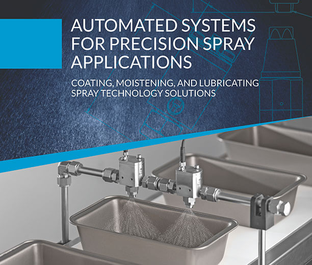 BETE’s Precision Spray Control Brochure Cover – Coating, Moistening, and Lubricating Spray Technology Solutions